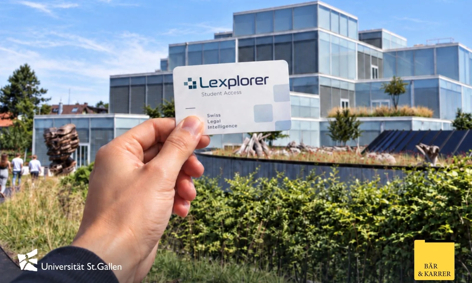 Bär & Karrer sponsert Lexplorer-Zugang für Studierende der Universität St. Gallen